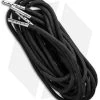 Wasatch Outdoors 84" Paracord Survival Laces W/ Tinder & Fishing Line (Black) -Outdoor Practical Tool Shop wasatch outdoors tinder fish laces blk cm 3