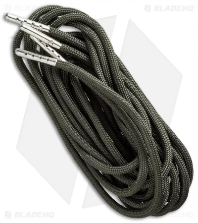 Wasatch Outdoors 54" Fire Starter Paracord Survival Laces (OD Green) 3 Wasatch Outdoors 54" Fire Starter Paracord Survival Laces (OD Green)