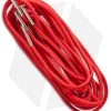 Wasatch Outdoors 84" Fire Starter Paracord Survival Laces (Red) 1 Wasatch Outdoors 84" Fire Starter Paracord Survival Laces (Red) -Outdoor Practical Tool Shop wasatch outdoors tinder fish laces red cm 2