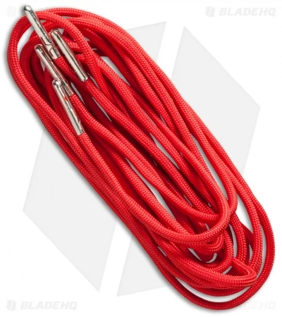 Wasatch Outdoors 48" Fire Starter Paracord Survival Laces (Red) 3 Wasatch Outdoors 48" Fire Starter Paracord Survival Laces (Red)