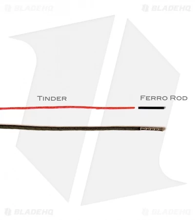 Wasatch Outdoors 84" Fire Starter Paracord Survival Laces (Red) 4 Wasatch Outdoors 84" Fire Starter Paracord Survival Laces (Red) - Image 2